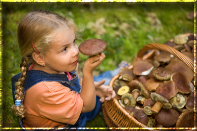 Отравление грибами у детей