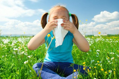 Весенняя аллергия у ребенка