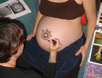  татуировку во время беременности