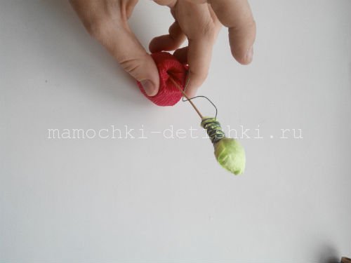 Цветы из гофрированной бумаги своими руками